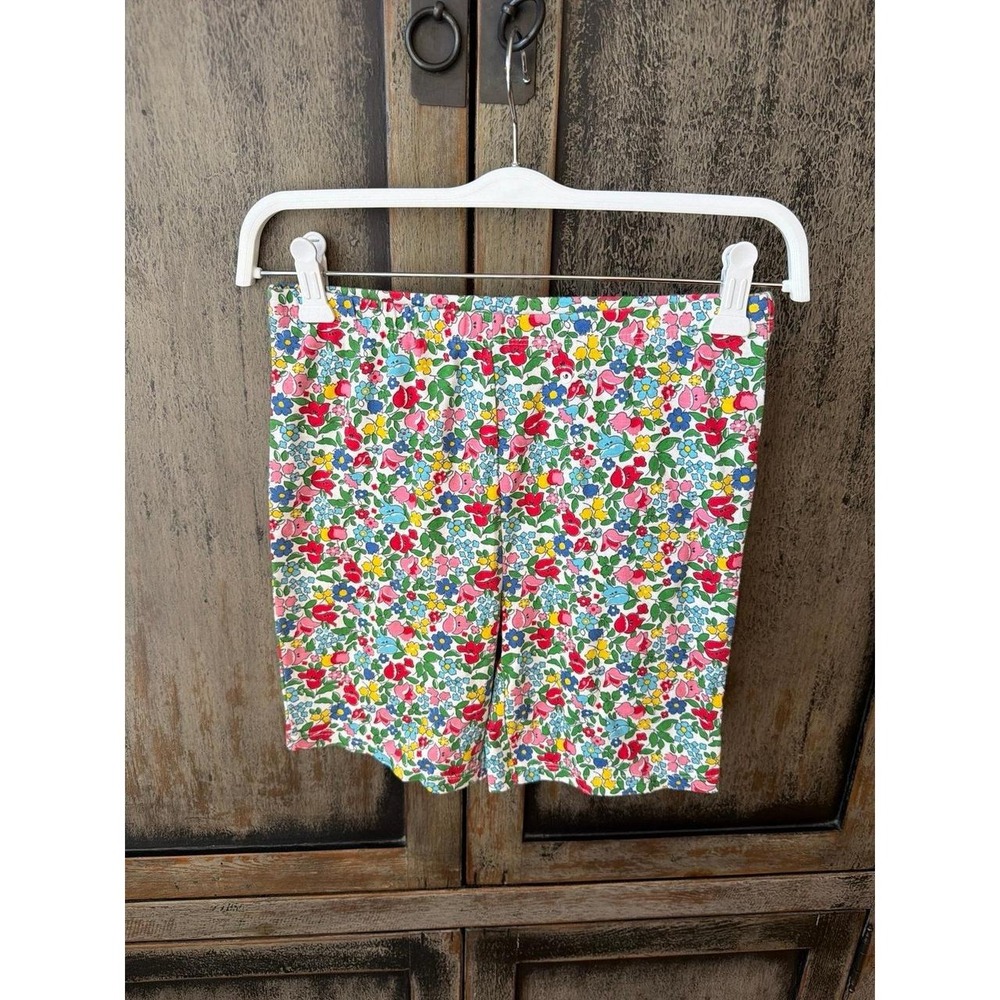 Mini Boden pull-on shorts floral girls 13 youth